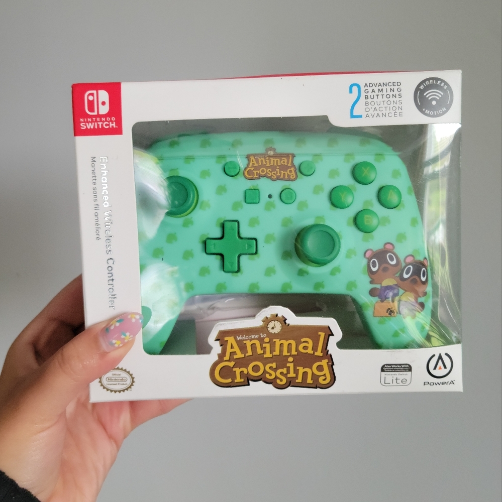 Animal Crossing Switch Wireless Controller
